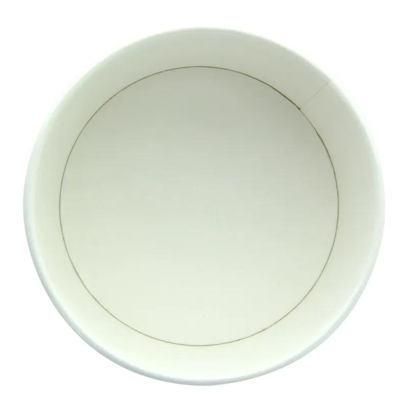 Food Container Base 7 OZ Paper Black Round Grease Resistant 50 Count/Pack 20 Packs/Case 1000 Count/Case