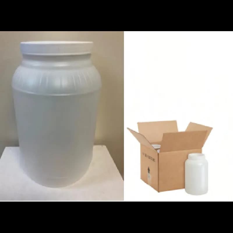 Container 1 GAL Natural With Lids Empty 4/Case