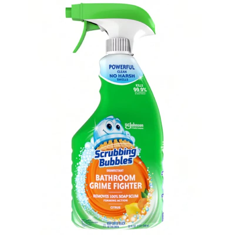Scrubbing Bubbles® Disinfectant Restroom Cleaner 32 OZ Spray With Bottle & Trigger 8/Case
