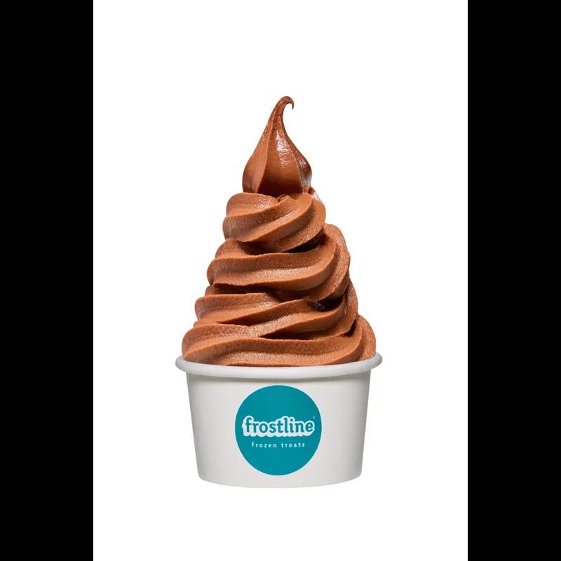 Frostline® Chocolate Soft Serve Mix 6 LB Dairy-Free 6/Case
