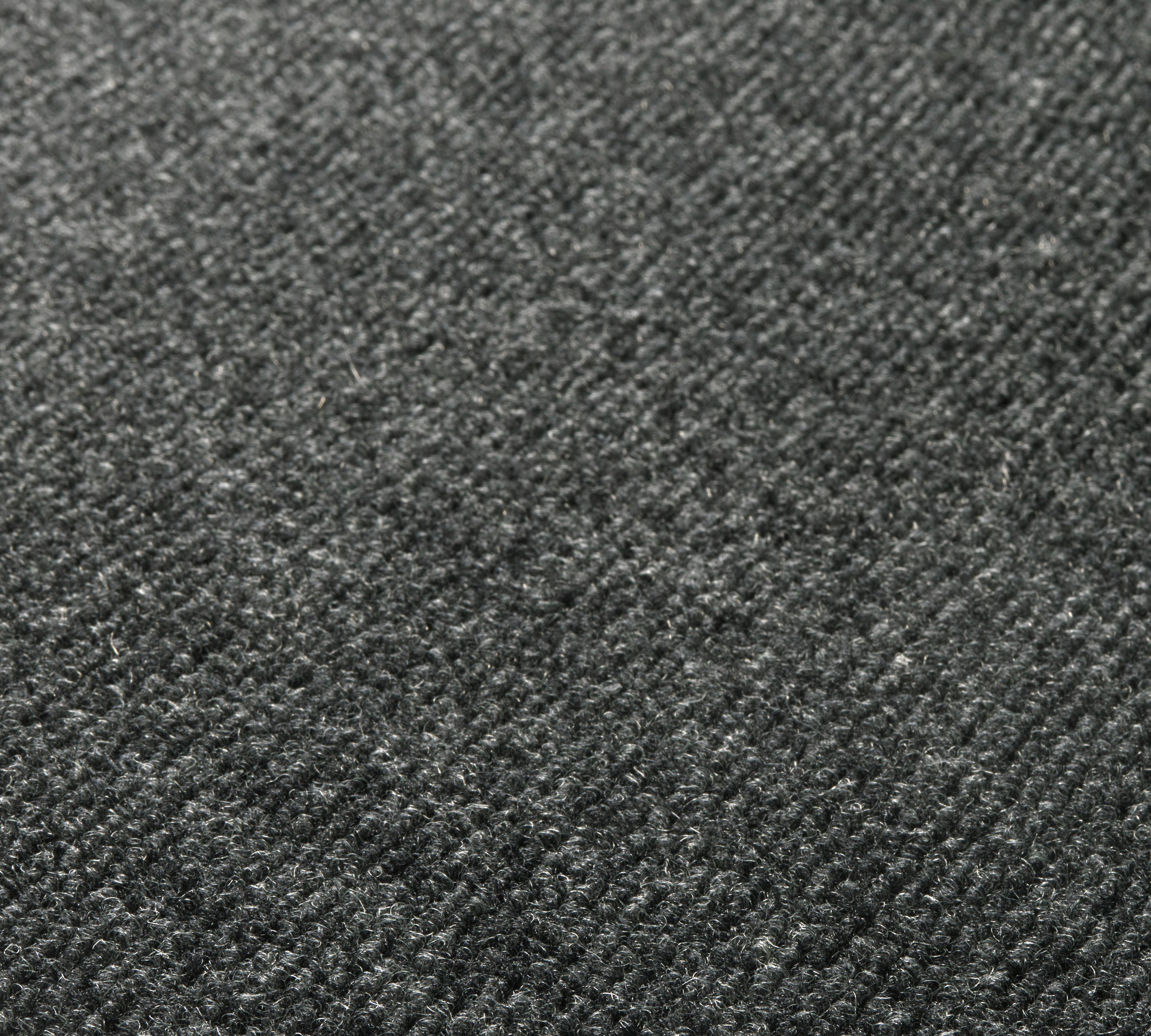 Sure Stride Floor Mat 36IN X30FT Black Solution-Dyed Polypropylene With Adhesive Backing No Edging Edging 1/Each