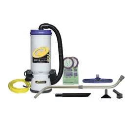 Super Coach Backpack Vacuum Dry Fit 10 QT Gray Plastic 9.9 amp 120 Volt With 50FT Cord Tools 1/Each