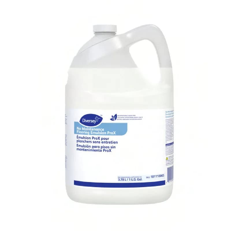 No Maintenance Flooring Emulsion ProX Floor Cleaner & Maintainer 1 GAL Emulsifier 4/Case