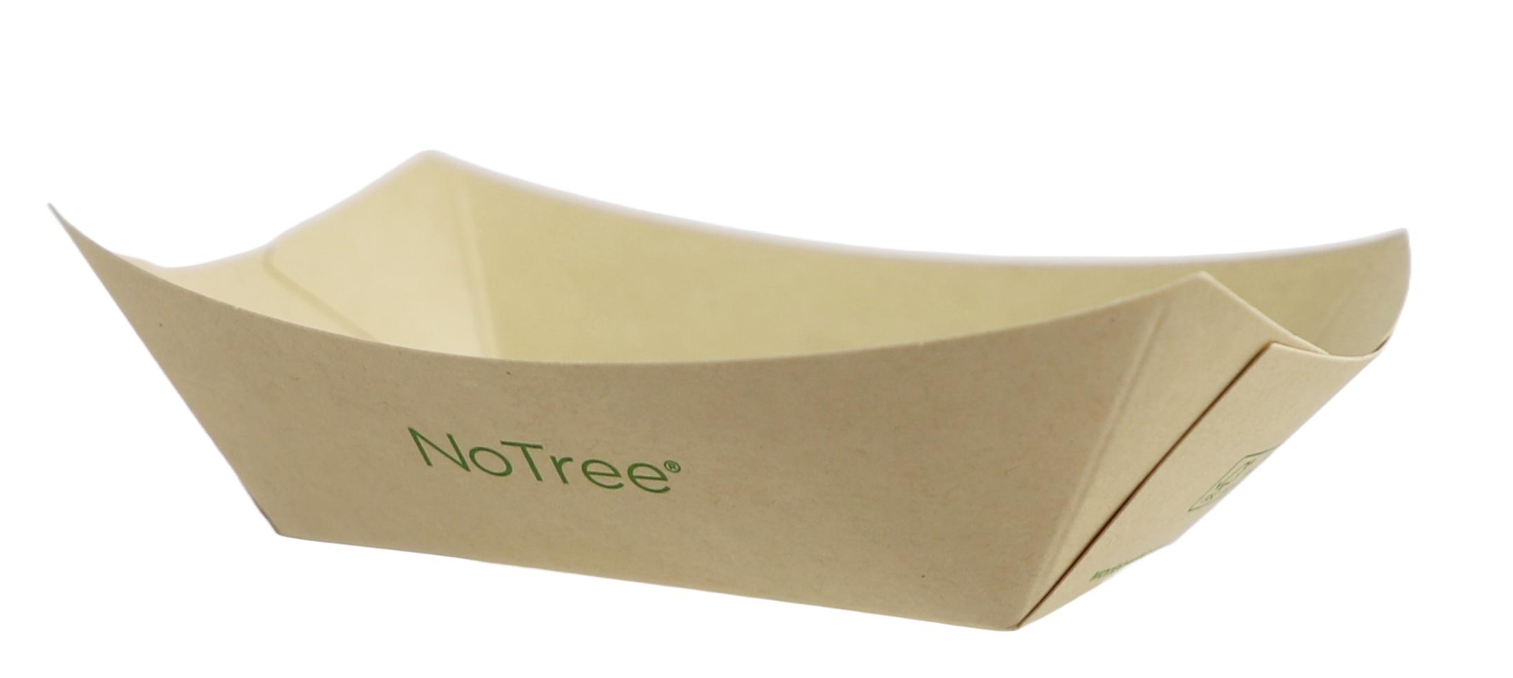 Food Tray 3 LB Paper PLA Boat 500/Case