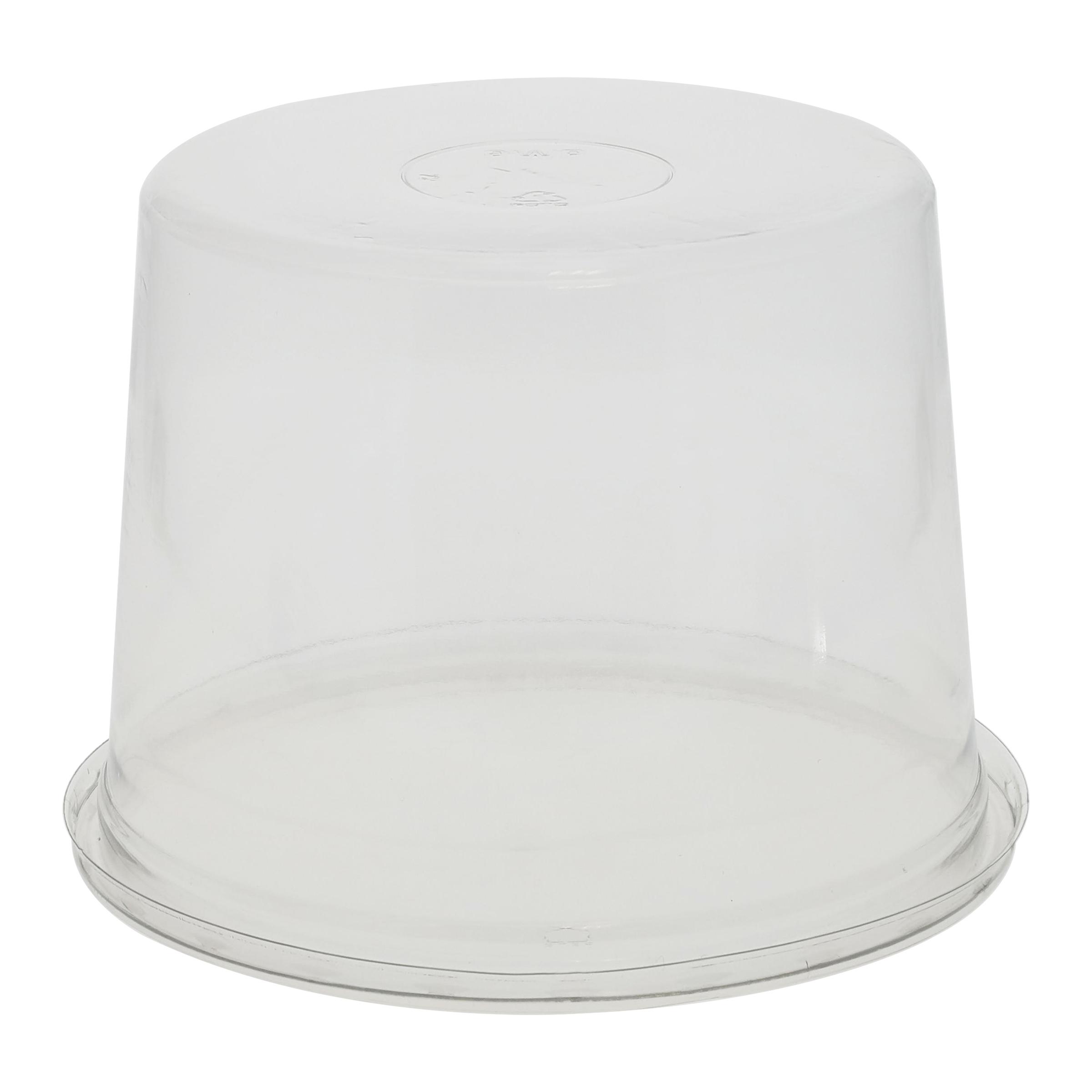 Bakery Container & Lid Combo With Tall Dome Lid 7X5 IN PET Clear Base 200/Case