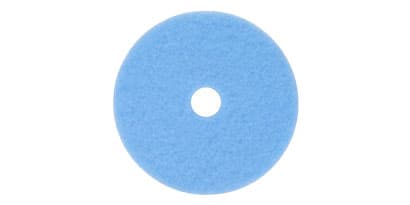 3M™ 3050-27 Burnishing Pad 27X1 IN Blue Non-Woven Polyester Fiber 1500-3000 RPM Center Hole 5/Case