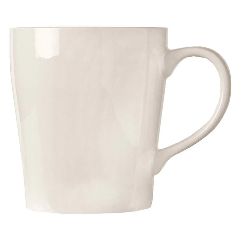 Porcelana Mug Porcelain White Dishwasher Safe Microwave Safe 12/Case