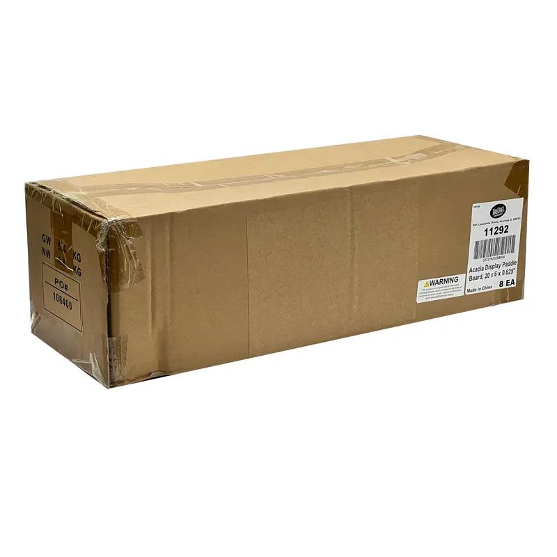 Acacia Collection Serving Paddle Serving Board 20X6X0.625 IN Acacia Wood Rectangle With Hanging Hole Hand Wash 1/Each