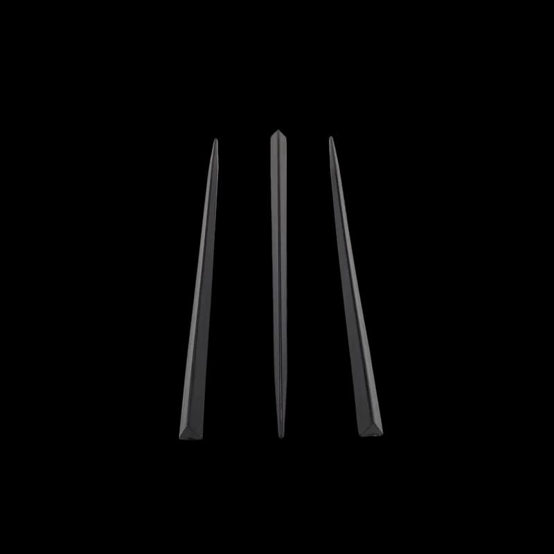 Prism Pick 4.5 IN Plastic Black 5000/Case