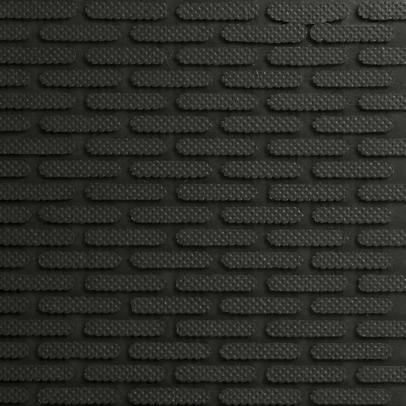 SafetyScrape™ Scraper & Wiper Floor Mat 48X72 IN Black Nitrile Rubber 1/Each