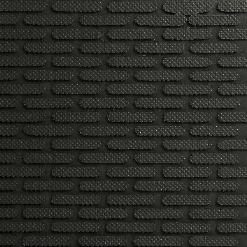 SafetyScrape™ Scraper & Wiper Floor Mat 48X72 IN Black Nitrile Rubber 1/Each