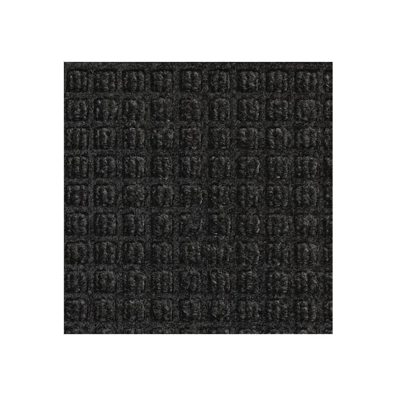 WaterHog® Drainable Floor Mat Charcoal With Cleated Backing No Edging 1/Each
