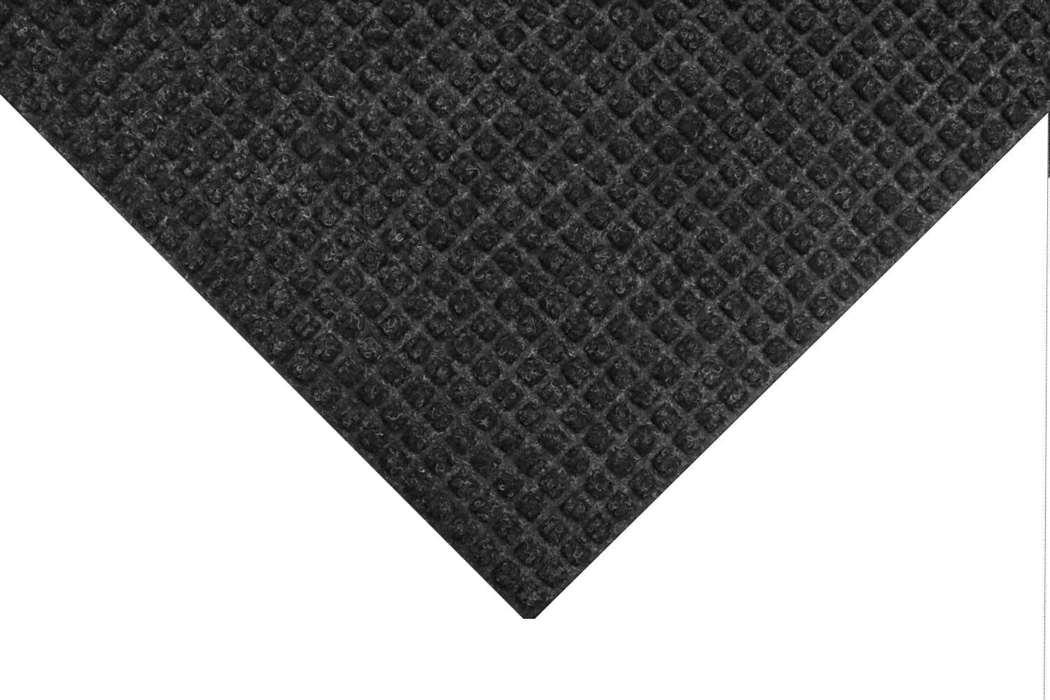 WaterHog® Drainable Wiper Floor Mat 36X60 IN Charcoal Polyethylene Terephthalate (PET) Fabric With Smooth Backing 1/Each