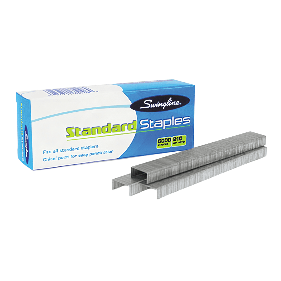 Swingline® Staples Steel Standard 0.5" Crown 0.25" Leg 5000/Box