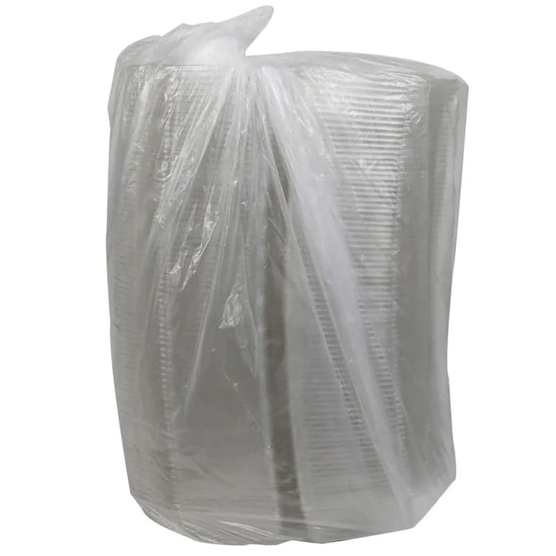 Lunch Take-Out Container Hinged PET Clear 150/Case