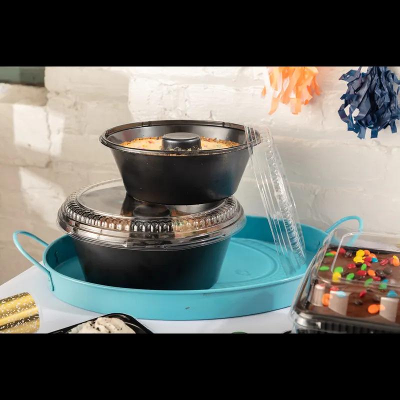 Angel Food Cake Cake Base 10X4 IN CPET Black 200/Case