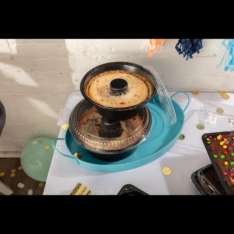 Angel Food Cake Cake Base 10X4 IN CPET Black 200/Case