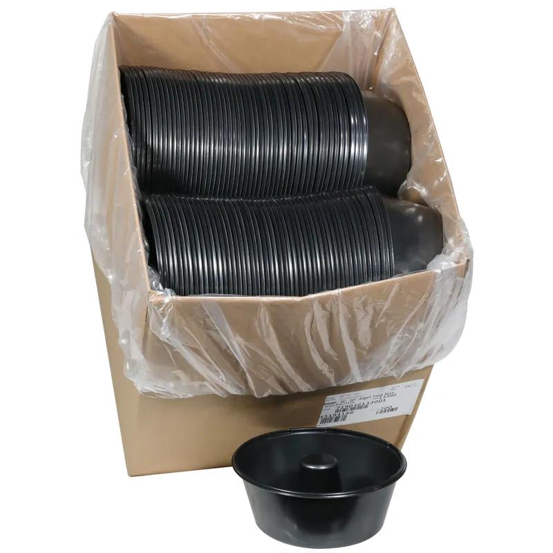 Angel Food Cake Cake Base 10X4 IN CPET Black 200/Case