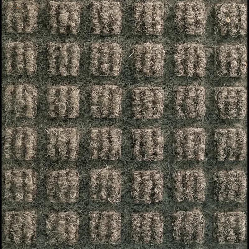 WaterHog® Scraper & Wiper Floor Mat 24X36 IN Medium Gray With Smooth Backing Fashion Border 1/Each