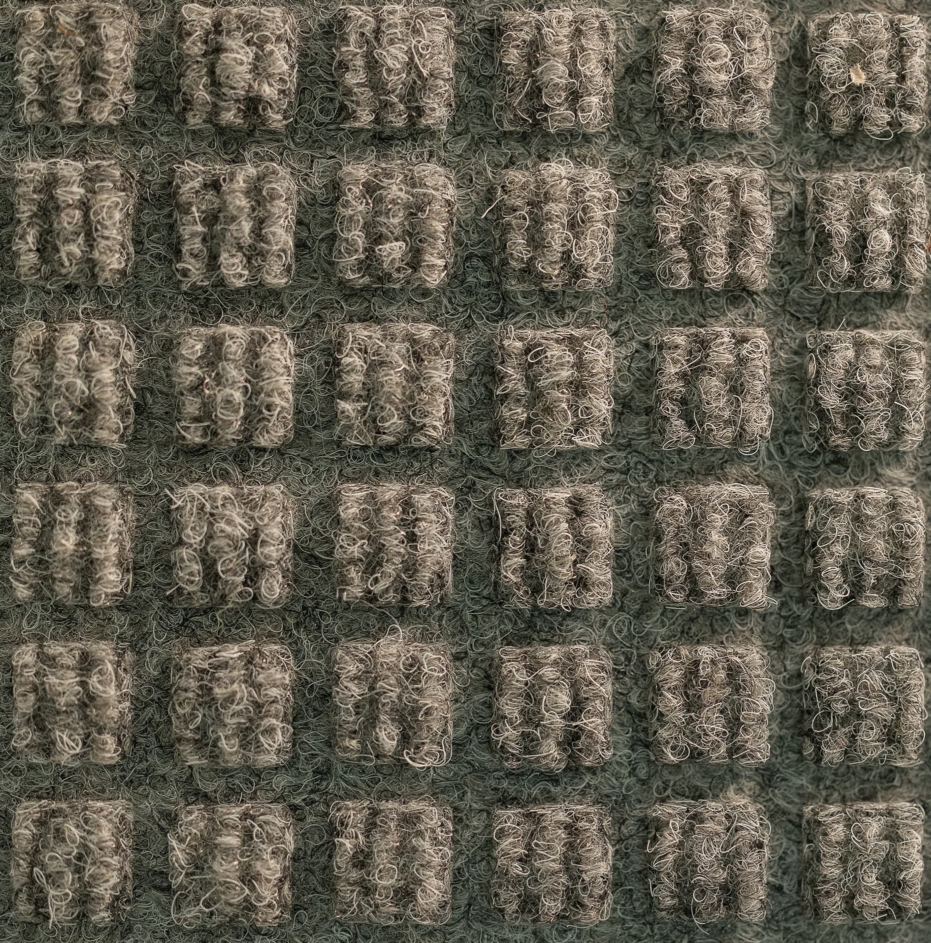 WaterHog® Scraper & Wiper Floor Mat 24X36 IN Medium Gray With Smooth Backing Fashion Border 1/Each