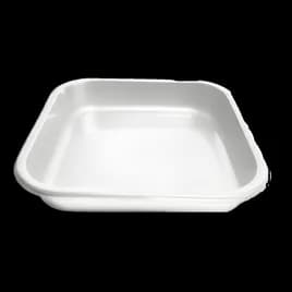 Cake Tray 33 OZ 8X8X1.25 IN CPET White Square 250/Case