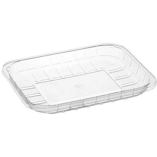 4P Tray RPET Clear Rolled Edge 368/Case