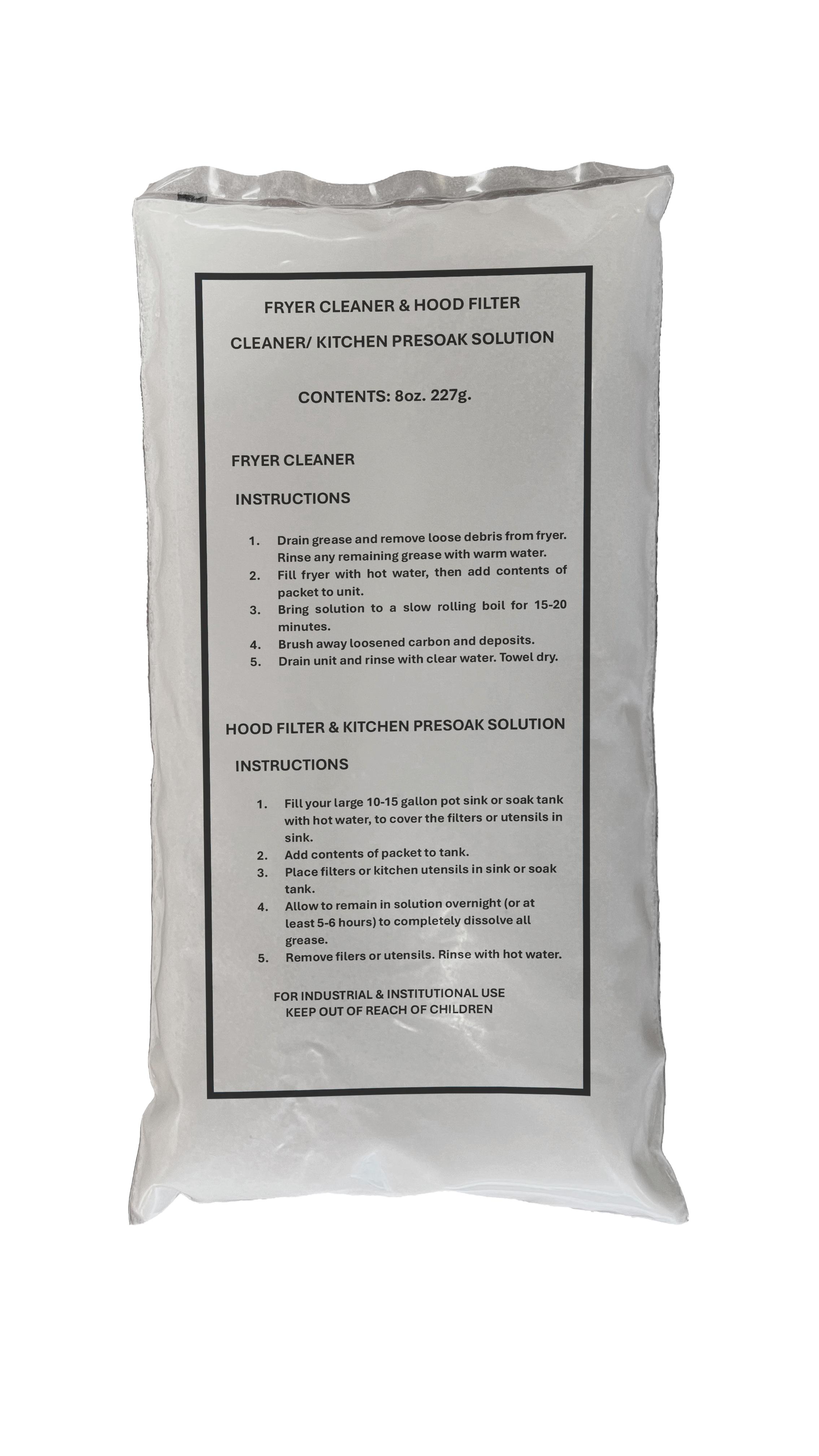 Victoria Bay Fryer Cleaner 8 OZ 12/Case