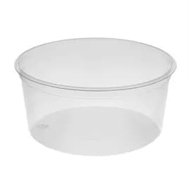 Food Container Base 48 OZ PET Clear Round 300/Case