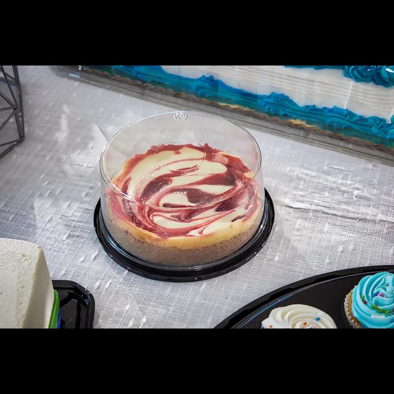 Food Container Base 48 OZ PET Clear Round 300/Case