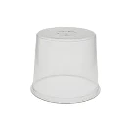 Lid 6.83X5.57 IN PET Clear Round For Container 300/Case