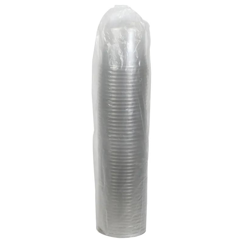 Lid 6.83X5.57 IN PET Clear Round For Container 300/Case