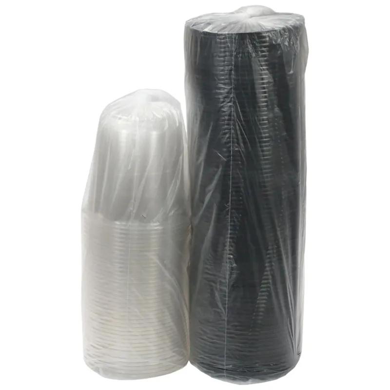 Bakery Container & Lid Combo With Rosedome Lid 6.75X6.25 IN Black Clear 160/Case