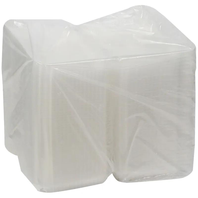 Take-Out Container Hinged With Dome Lid 9.25X6.25X2 IN OPS Clear Rectangle 200/Case