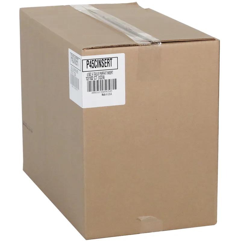 Parfait Insert 4.5 OZ 3.5X1.2 IN PET Clear A Size 1224/Case
