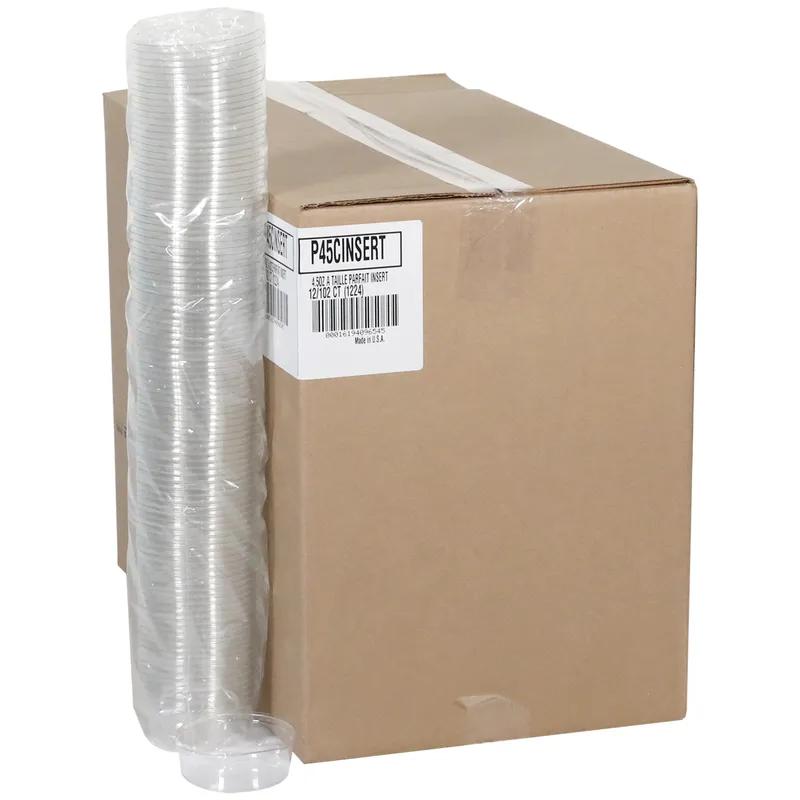 Parfait Insert 4.5 OZ 3.5X1.2 IN PET Clear A Size 1224/Case