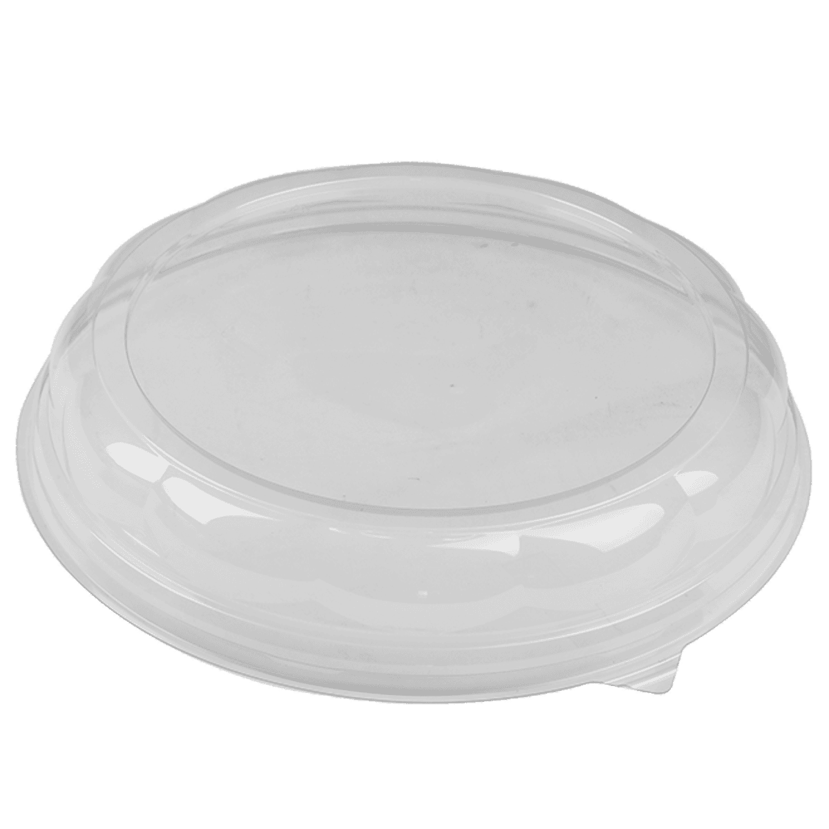 Lid Polyethylene Terephthalate (PET) Rosedome 12 IN Clear For After Bake Bakery Container 75/Case