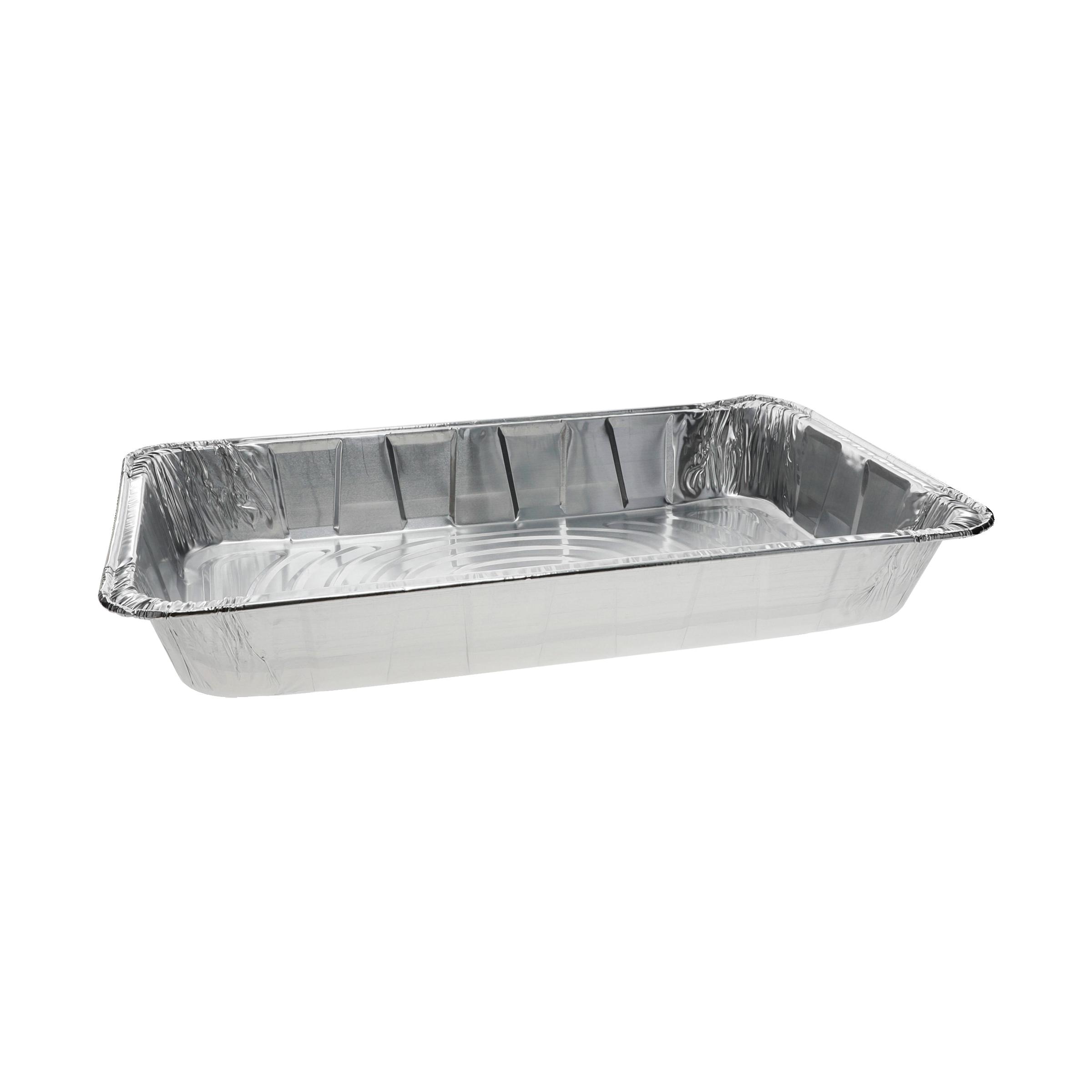 Steam Table Pan Full Size 346 OZ 19.6X11.6X3.4 IN Aluminum Silver 40/Case