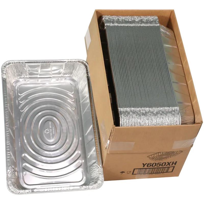 Steam Table Pan Full Size 346 OZ 19.6X11.6X3.4 IN Aluminum Silver 40/Case