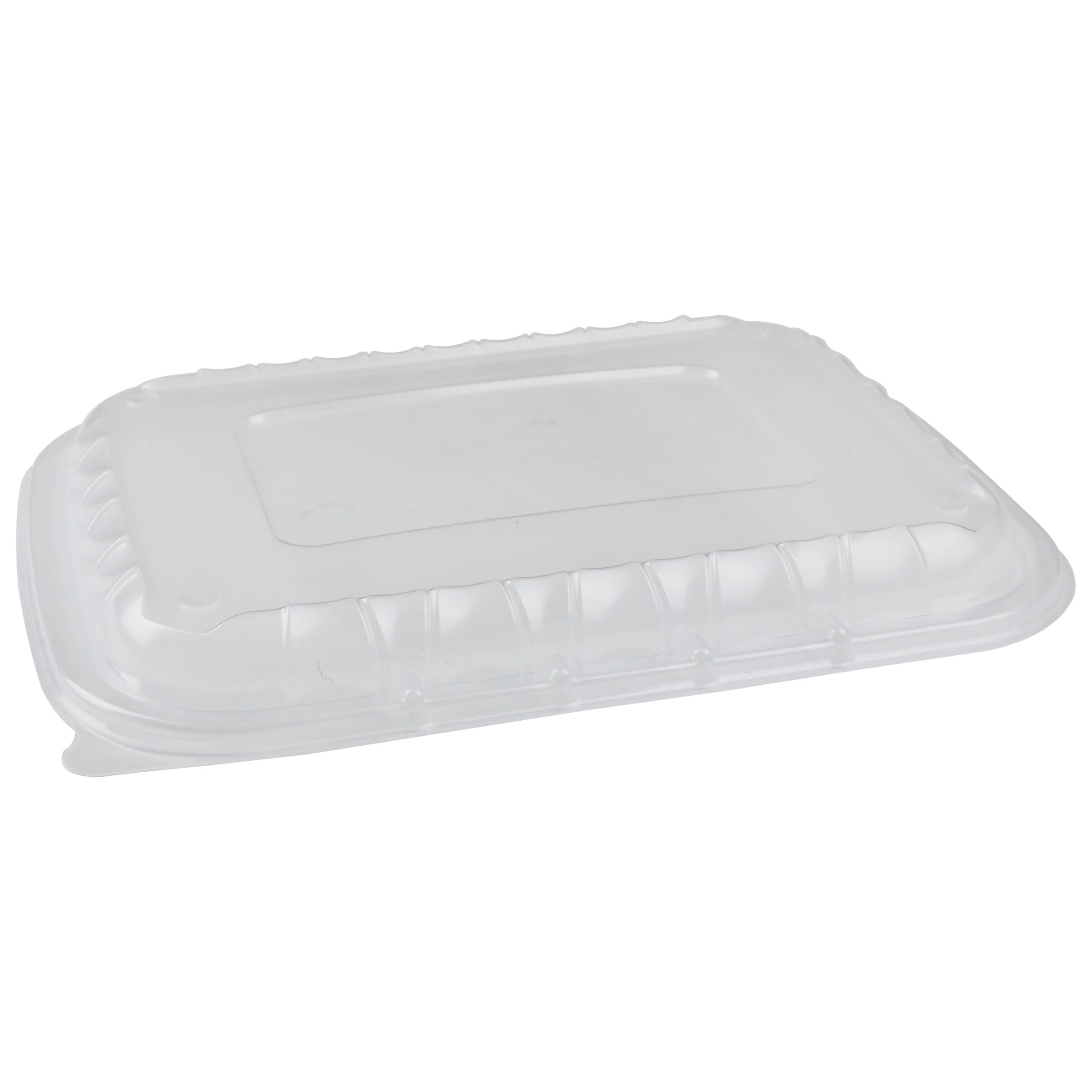 Lid 8.8X8.8X1 IN PP Clear For Entrée2Go Container Vented 154/Case