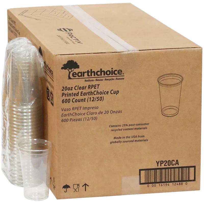 Cold Cup 20 OZ RPET Clear A Size 600/Case
