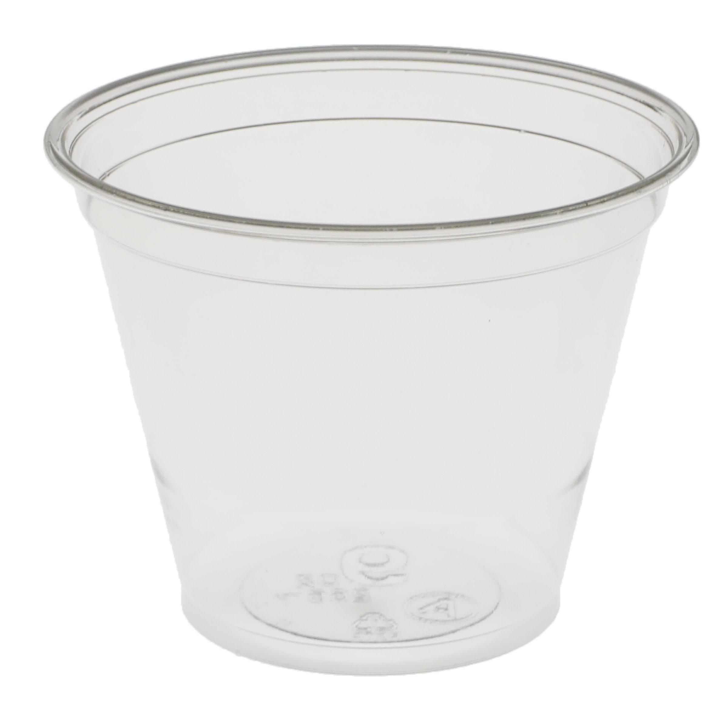 Cold Cup Squat 9 OZ RPET Clear Round 975/Case