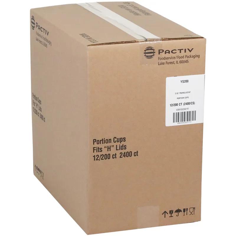 Souffle & Portion Cup 2 OZ HIPS Translucent 2400/Case