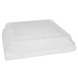 Lid Dome 8.25X8.25 IN OPS Clear Square For Aluminum Container 252/Case