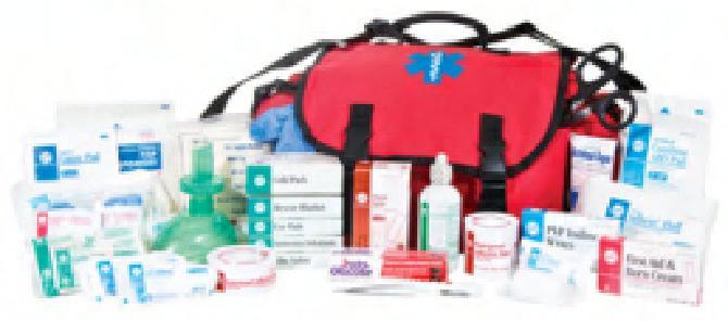 Emergency First Aid Responder Bag With Quikclot 1/Case