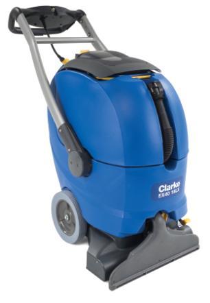 Clarke® EX40 18LX Carpet Extractor 29.25X22.75X35.25 IN 18IN Blue Black Gray 1/Each