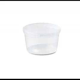 Deli Container Base PP Clear Tamper-Evident 500/Case