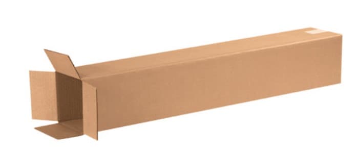 Regular Slotted Container (RSC) 8X8X31 IN Corrugated Cardboard Joint Length/Width 1/Each