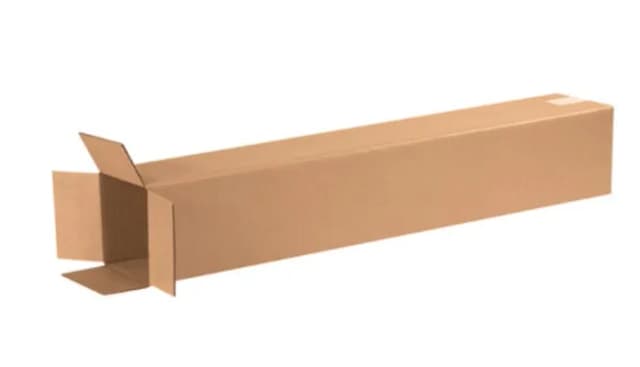 Regular Slotted Container (RSC) 6X6X36 IN Corrugated Cardboard 32ECT 25 ...