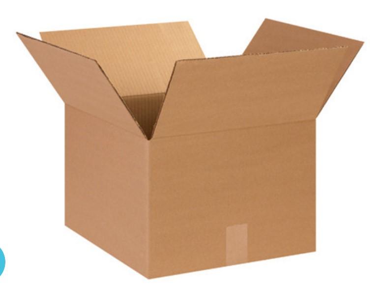 Regular Slotted Container (RSC) 14X14X10 IN Corrugated Cardboard 32ECT 20 Count/Bundle 420 Count/Pallet