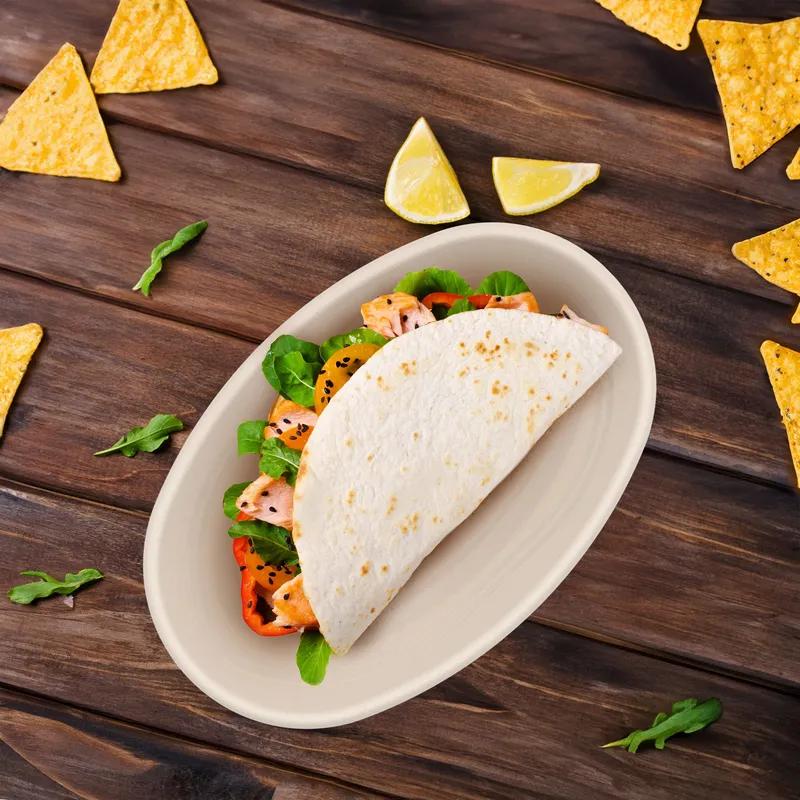 Dart® Burrito Bowl 28 OZ Sugarcane Natural Oval 300/Case